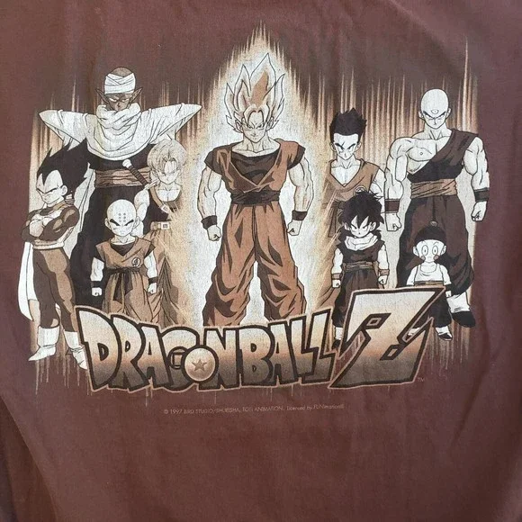 激レア ビンテージ 1997年製 DRAGONBALL Z shirt dragon ball z vintage Style All Over Print t shirt 1997 Men's